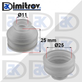 Маншон полиуретанов Ø11 х Ø25 х 25 mm